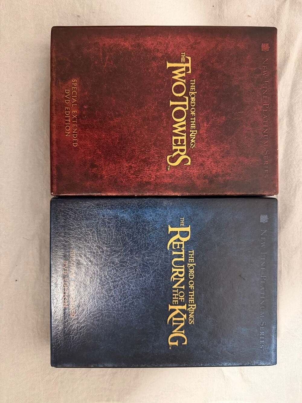 The Lord of the Rings The Two Towers and The Return of the King Special Extended